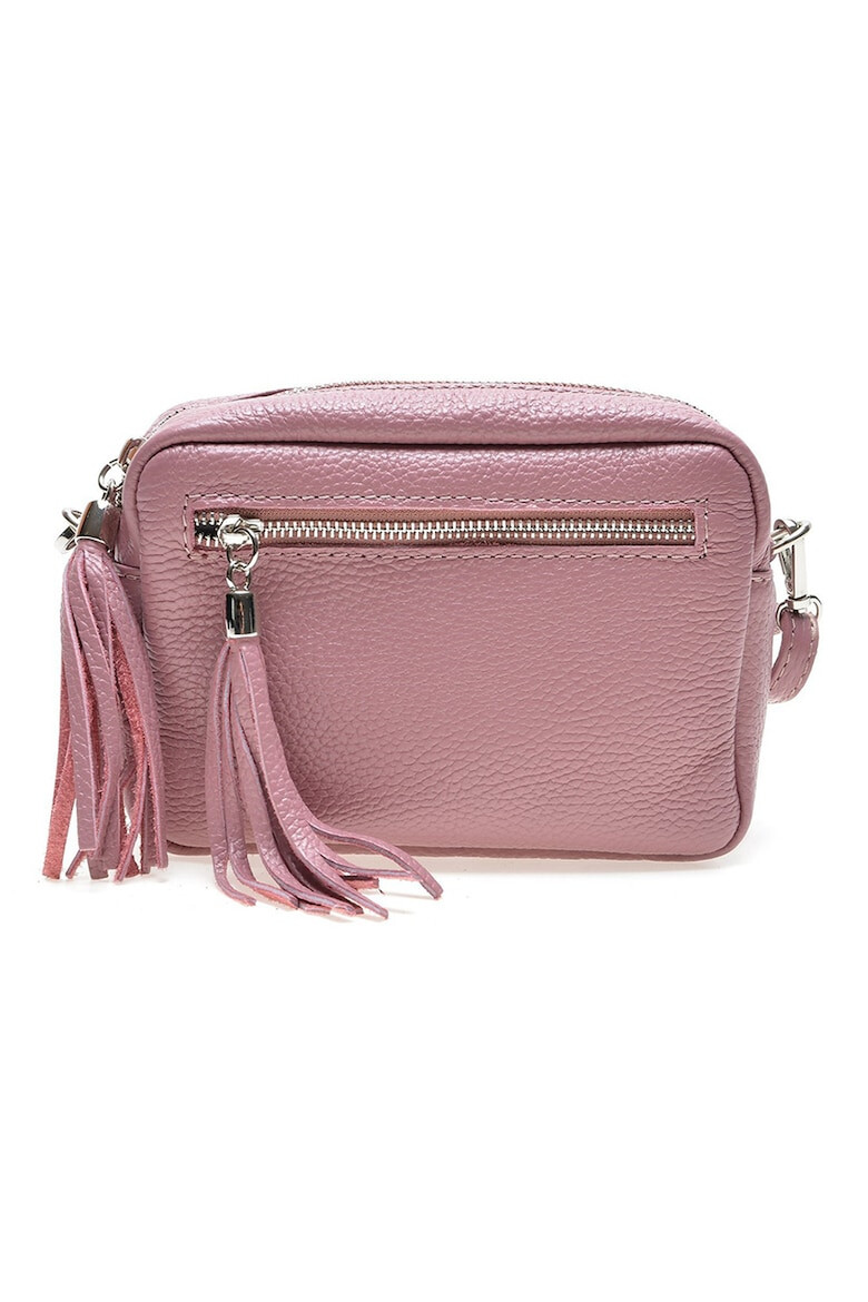 Isabella Rhea Geanta crossbody de piele cu canaf - Pled.ro