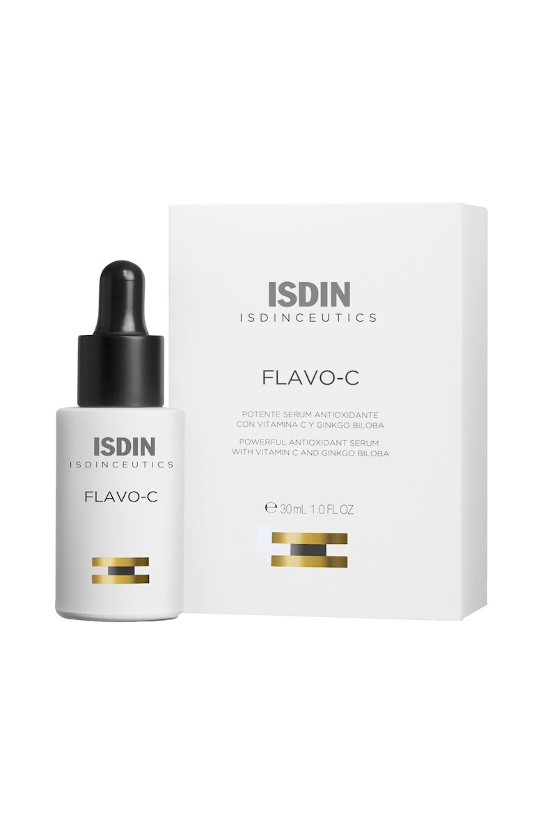 ISDIN Ser cu vitamina C si Ginko Biloba Flavo C puternic antioxidant 30 ml - Pled.ro