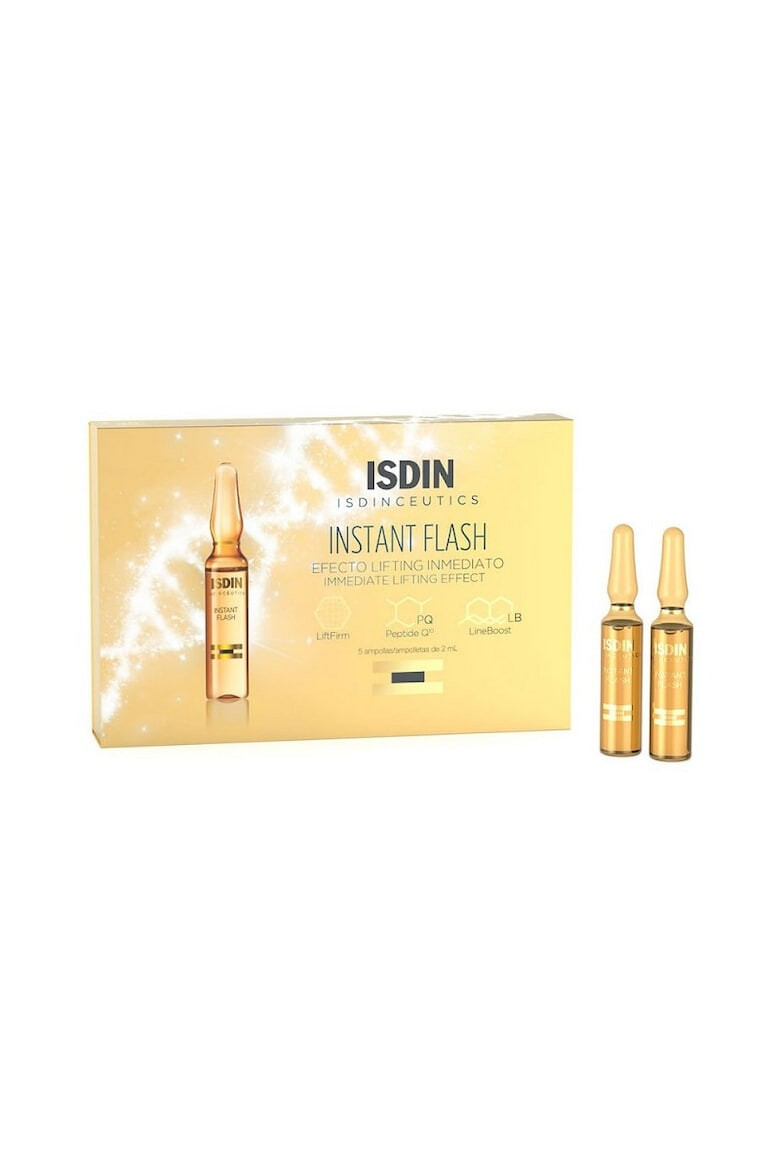 ISDIN Ser pentru lifting instant Instant Flash 5 fiole x 2 ml - Pled.ro