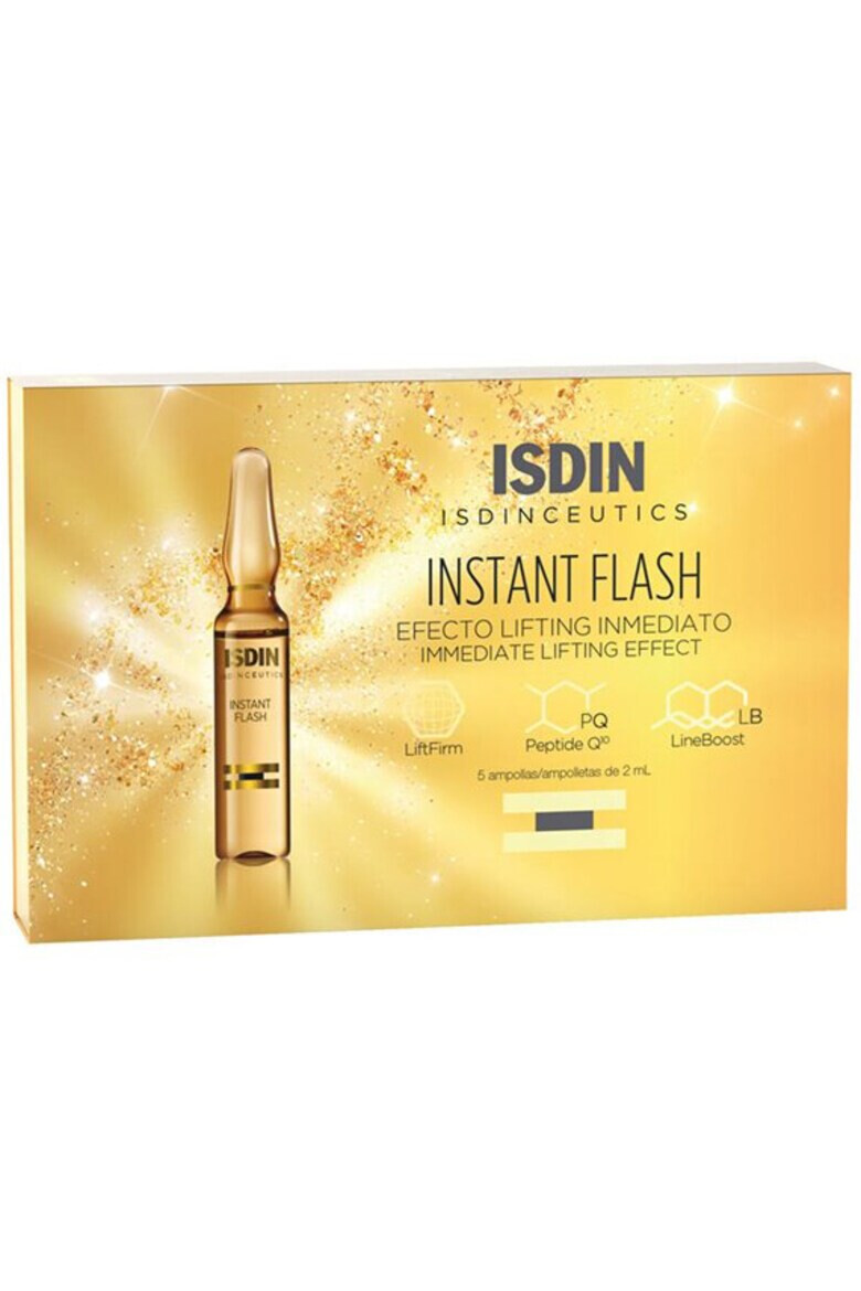 ISDIN Ser pentru lifting instant Instant Flash 5 fiole x 2 ml - Pled.ro