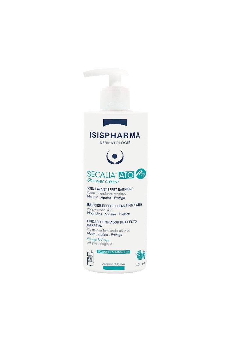 Isis Pharma Crema de curatare Secalia ATO Shower cream 400 ml - Pled.ro