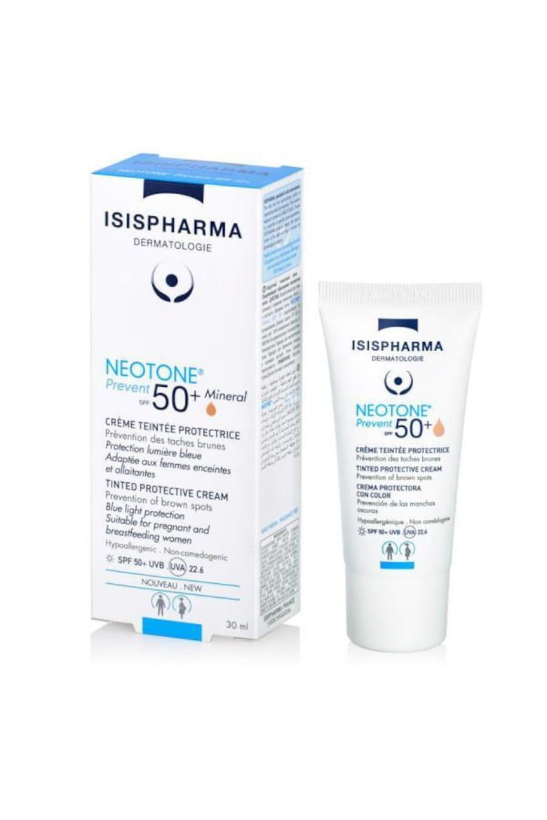 Isis Pharma Crema nuantatoare preotectoare Neotone Prevent SPF50+ 30 ml Isispharma - Pled.ro