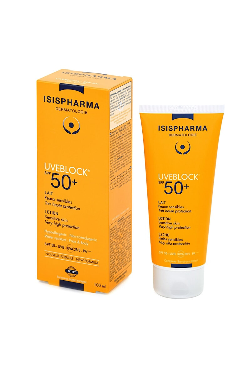 Isis Pharma Lotiune de corp hidratanta cu protectie solara foarte ridicata 100 ml UVEBLOCK® SPF 50+ Lotion - Pled.ro