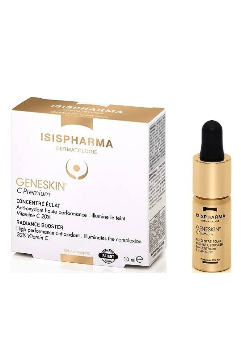 Isispharma Ser concentrat cu efect iluminator GeneSkin C Premium 10 ml - Pled.ro