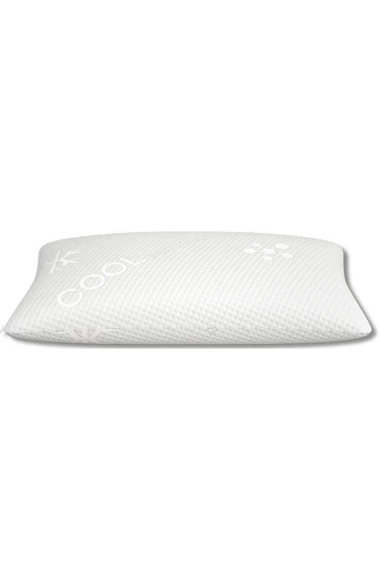 ISleep Perna CoolComfort 100% Memory Foam HD® tratament CoolSensation 60x40x12 cm - Pled.ro