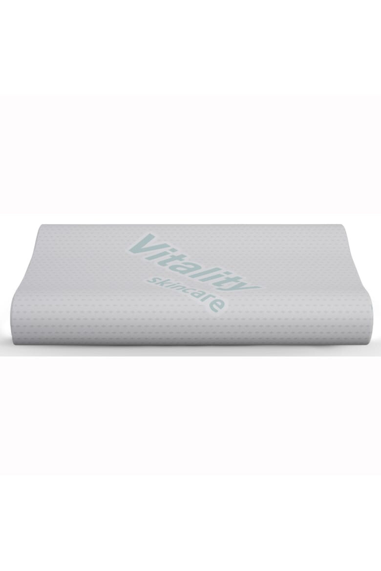 ISleep Perna VitalCare 100% Memory Foam HD® husa Vitality tratata antialergic imbogatita cu cplx Vitamine A-E-F 69x41x11 cm - Pled.ro