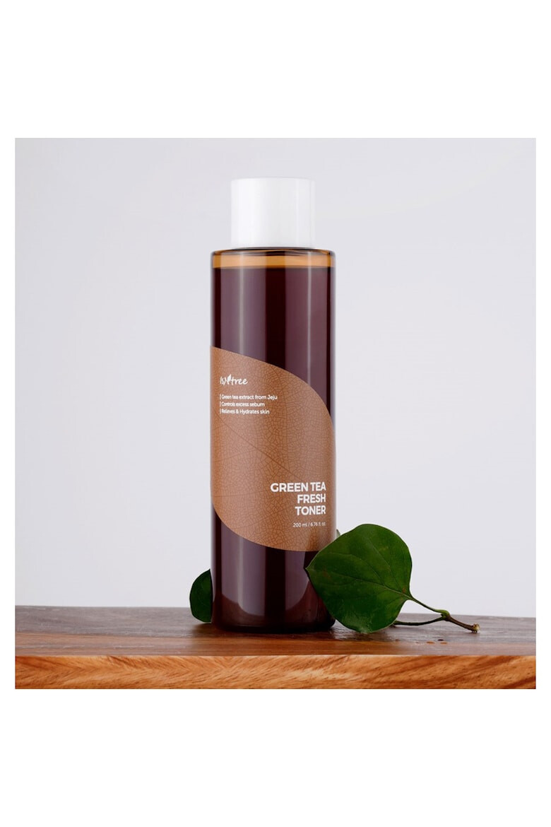 Isntree Toner cu ceai verde pentru reglarea excesului de sebum Green Tea Fresh Toner 200ml - Pled.ro