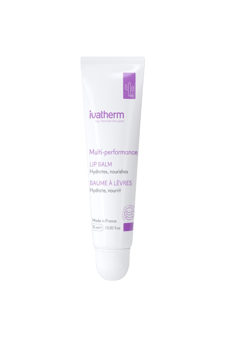 Ivatherm Balsam de buze hidratant Multi-performance cu unt de shea si ulei de macadamia efect nutritiv si reparator 15 ml - Pled.ro