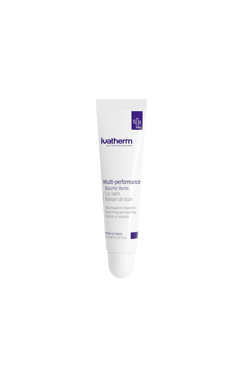 Ivatherm Balsam de buze hidratant Multi-performance cu unt de shea si ulei de macadamia efect nutritiv si reparator 15 ml - Pled.ro