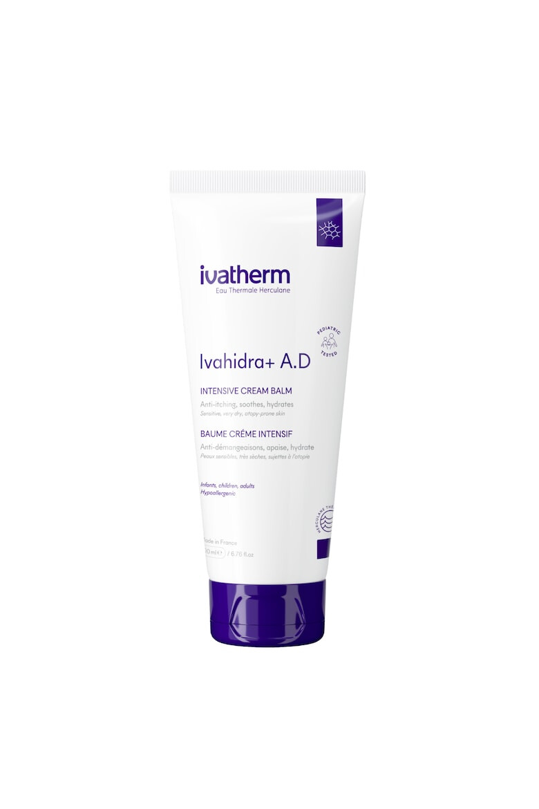 Ivatherm Crema-balsam intens emolienta Ivahidra+ AD 200 ml - Pled.ro