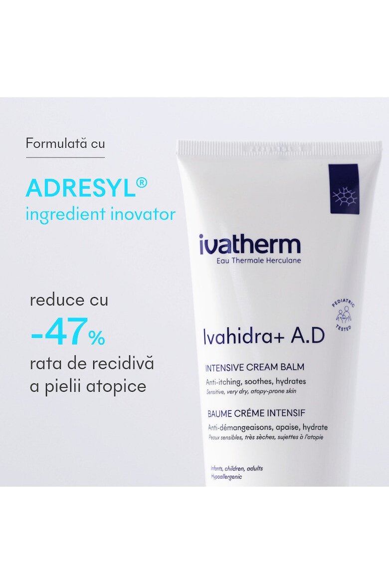 Ivatherm Crema-balsam intens emolienta Ivahidra+ AD 200 ml - Pled.ro