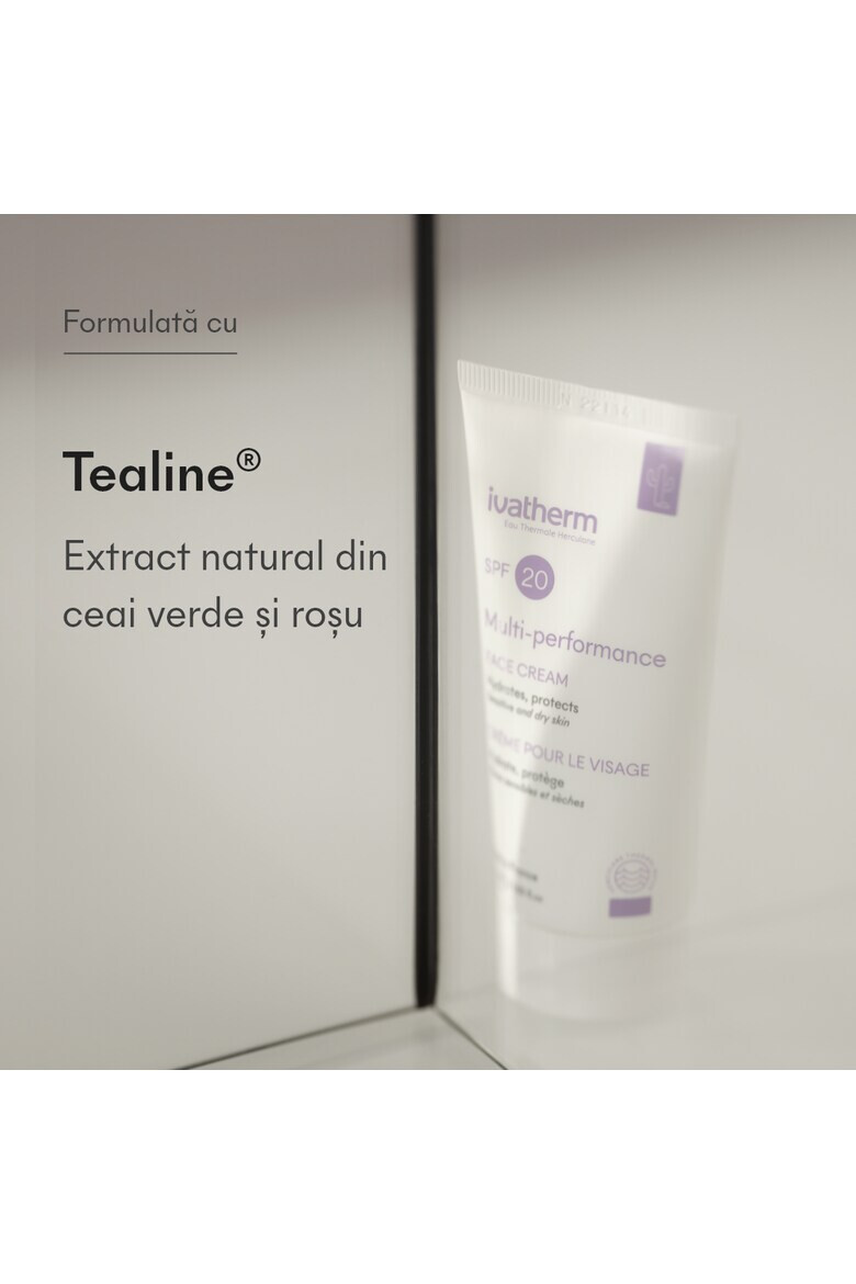 Ivatherm Crema hidratanta pentru fata Multi-performance cu protectie solara SPF 20 pentru ten normal 50 ml - Pled.ro