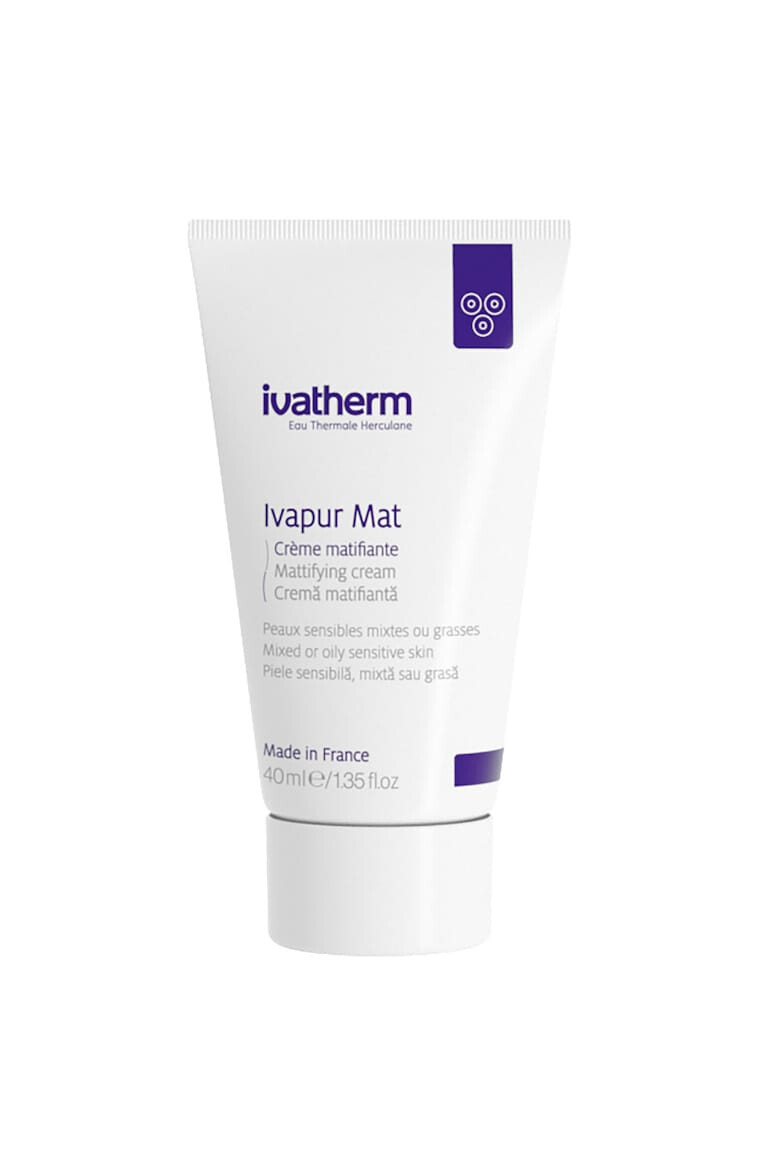 Ivatherm Crema hidratanta si matifianta Ivapur Mat pentru ten mix sau gras 40 ml - Pled.ro