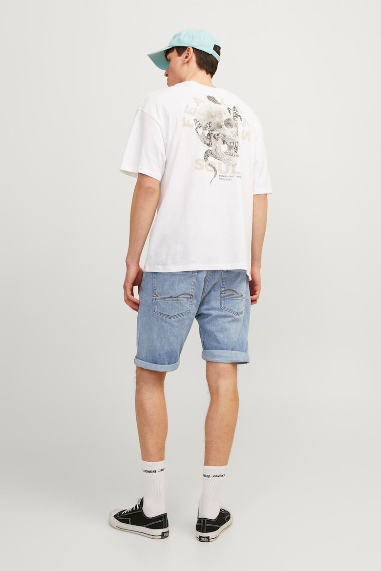 Jack & Jones Bermude de denim cu talie medie - Pled.ro