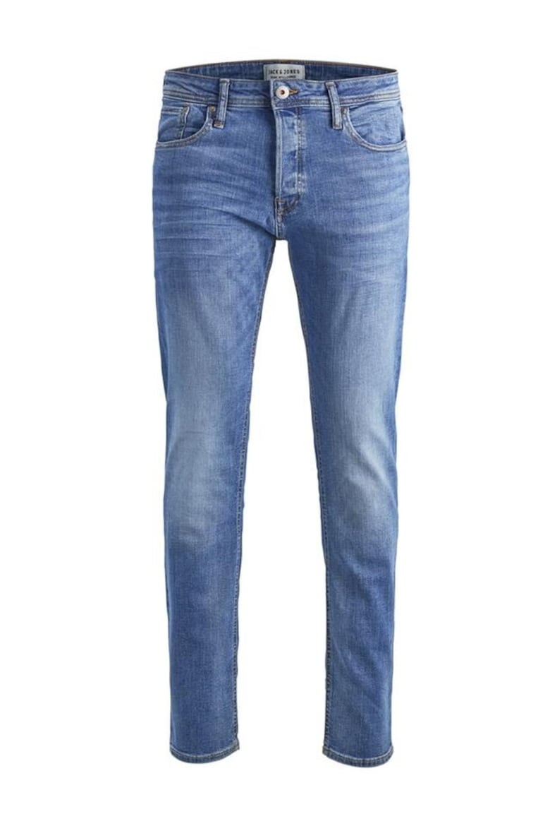 Jack & Jones Blugi Barbati Jack&Jones TIM1 din Bumbac Denim Albastru deschis - Pled.ro