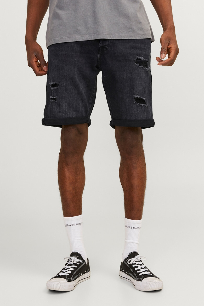 Jack & Jones Blugi scurti cu model cu 5 buzunare - Pled.ro