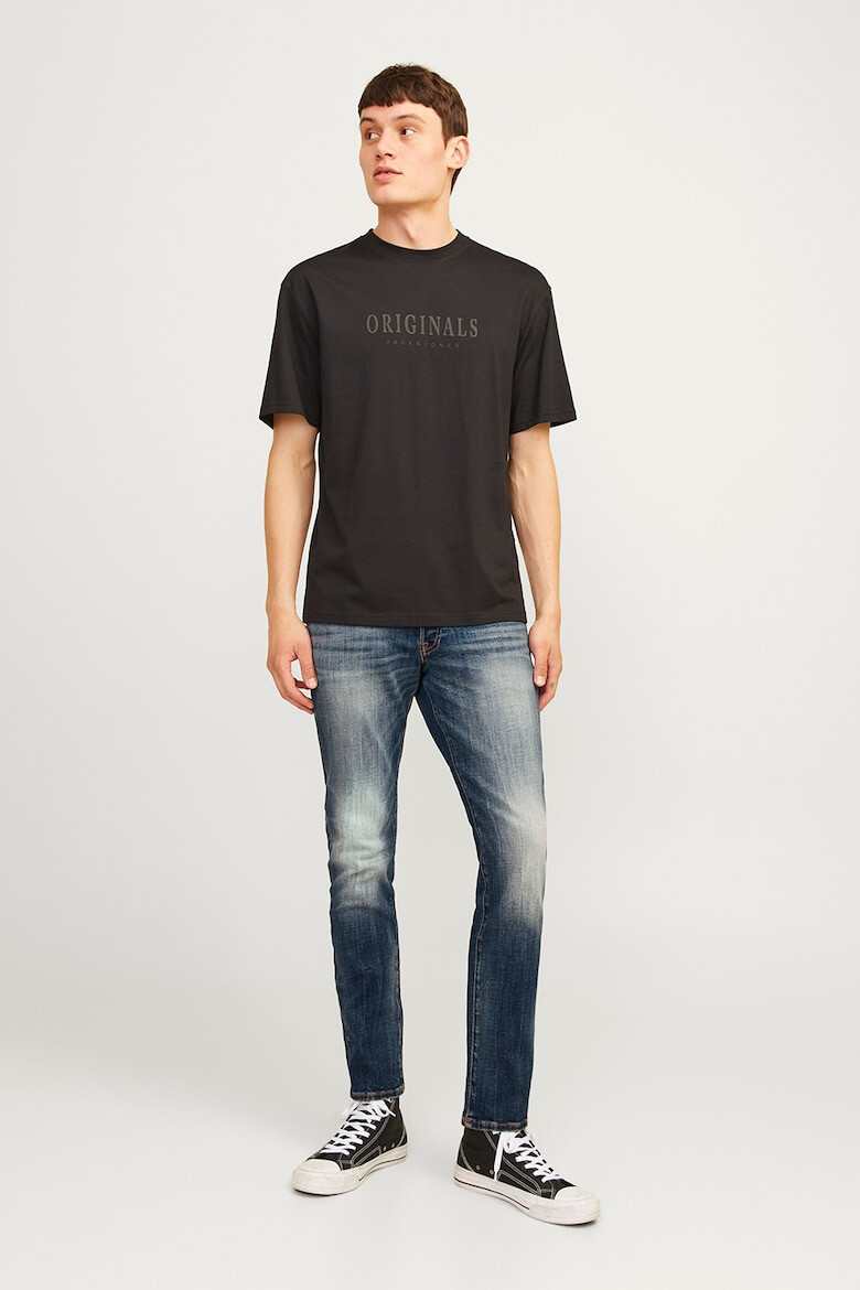 Jack & Jones Blugi slim fit cu aspect decolorat - Pled.ro