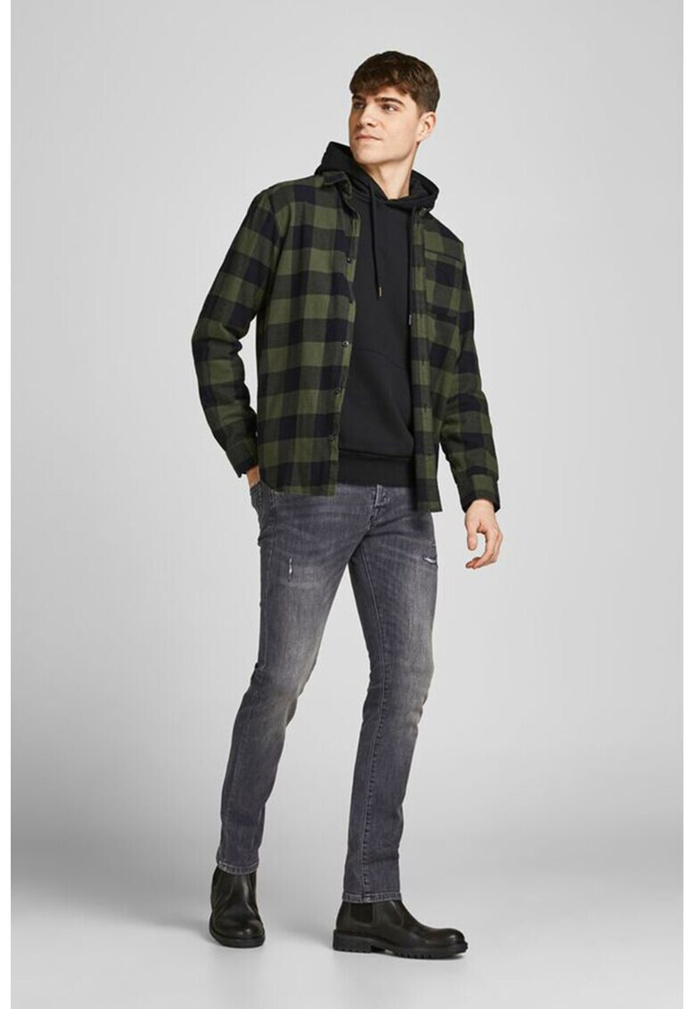 Jack & Jones Blugi slim fit cu aspect decolorat - Pled.ro