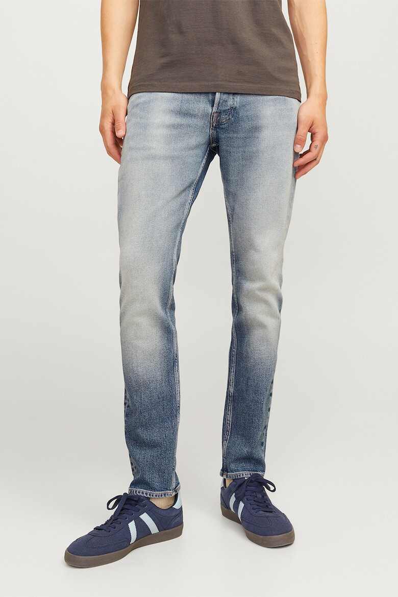 Jack & Jones Blugi slim fit cu aspect decolorat Glenn Cooper - Pled.ro