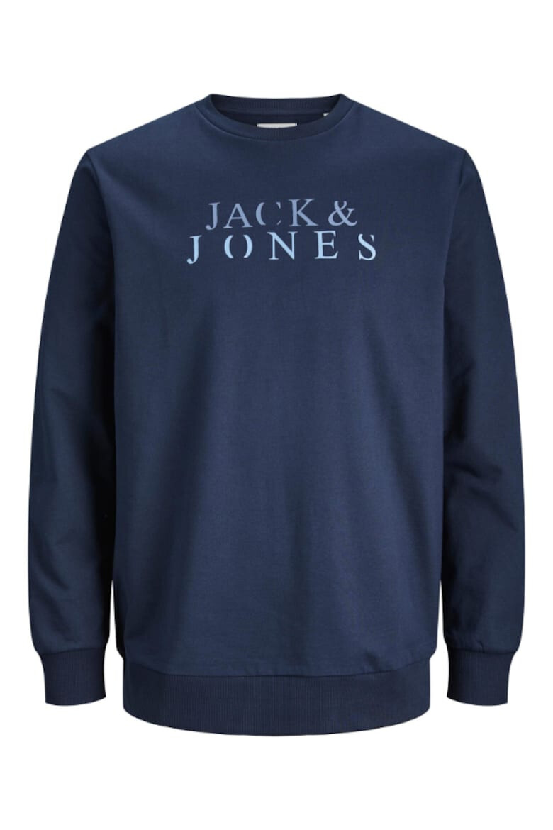 Jack & Jones Bluza barbati 303001155 Bumbac M INTL Bleumarin - Pled.ro