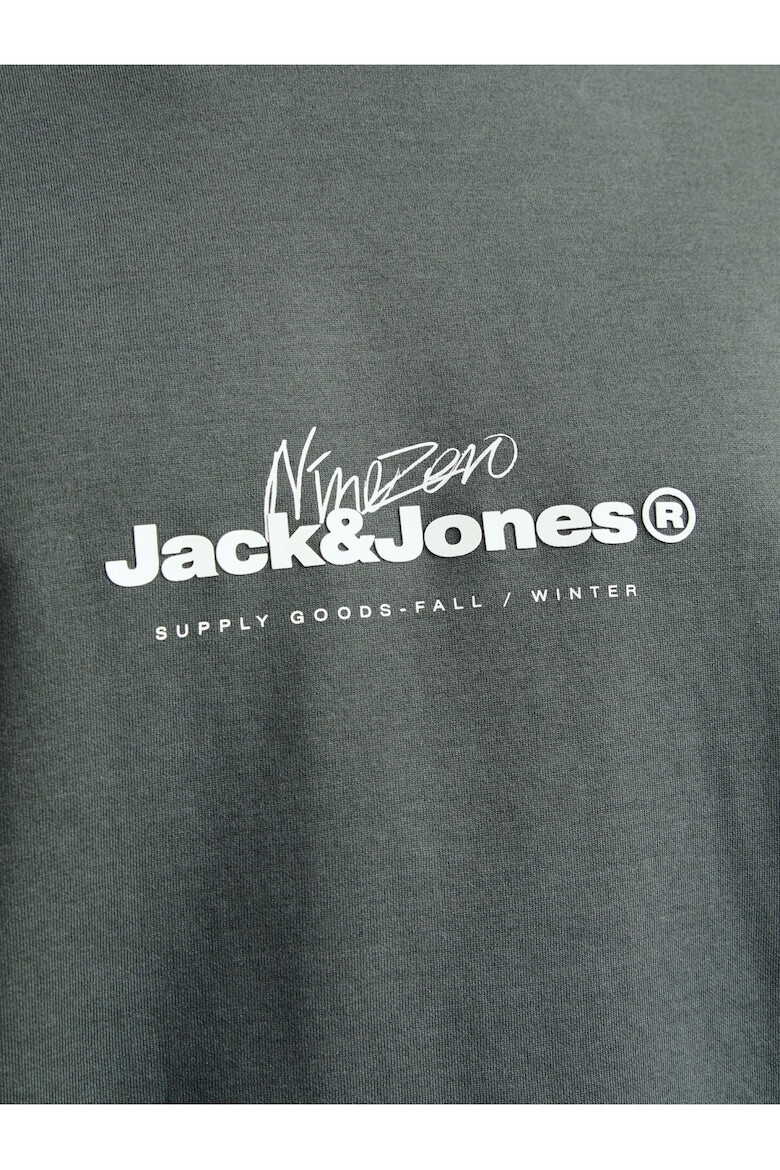 Jack & Jones Bluza barbati Bumbac/Poliester Gri - Pled.ro