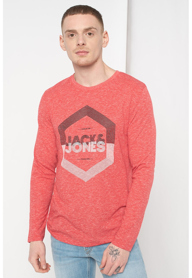 Jack&Jones Bluza cu imprimeu logo - Pled.ro