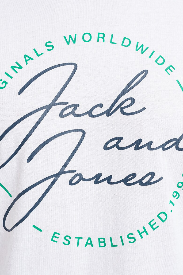 Jack&Jones Jack & Jones Bluza din bumbac cu imprimeu logo contrastant Jerrys - Pled.ro