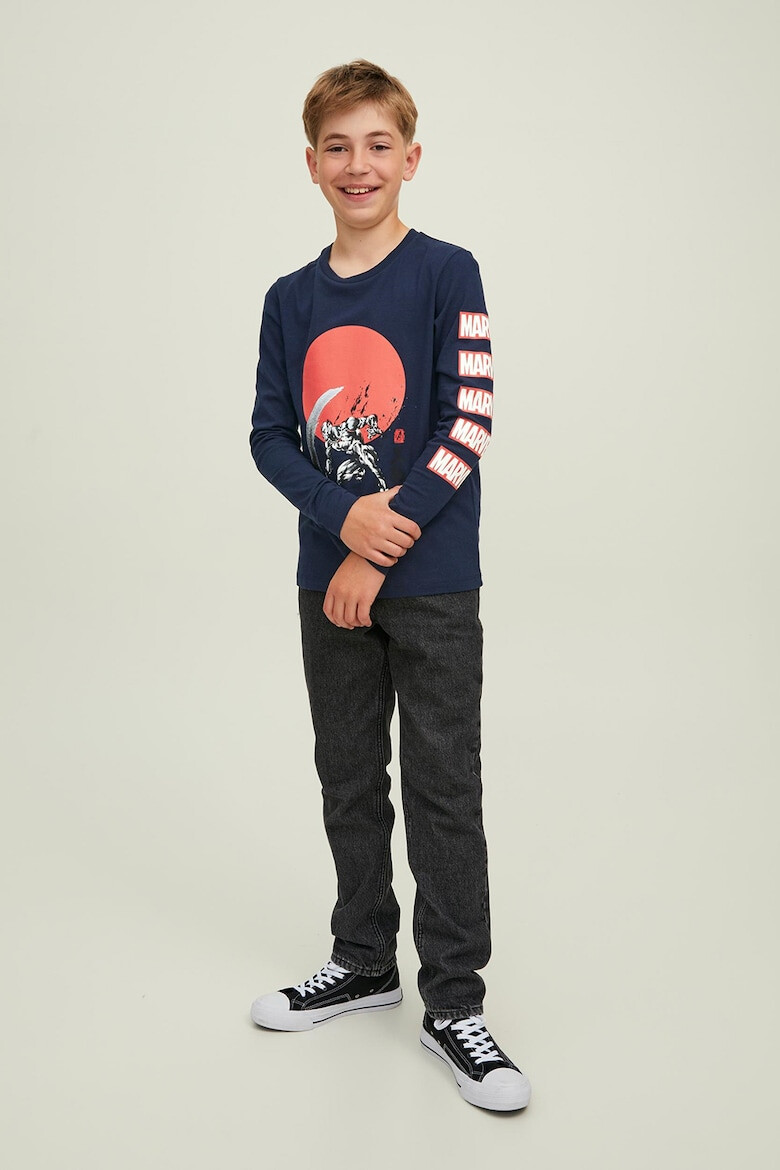 Jack & Jones Bluza din bumbac cu imprimeu Marvel - Pled.ro