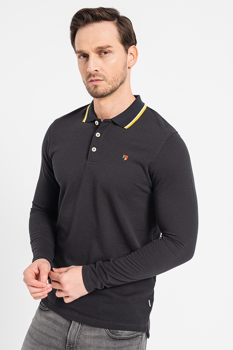 Jack & Jones Bluza polo cu detalii contrastante Luwin - Pled.ro