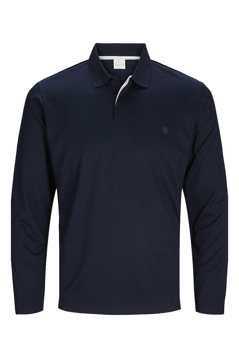 Jack & Jones Bluza polo din amestec de bumbac organic - Pled.ro