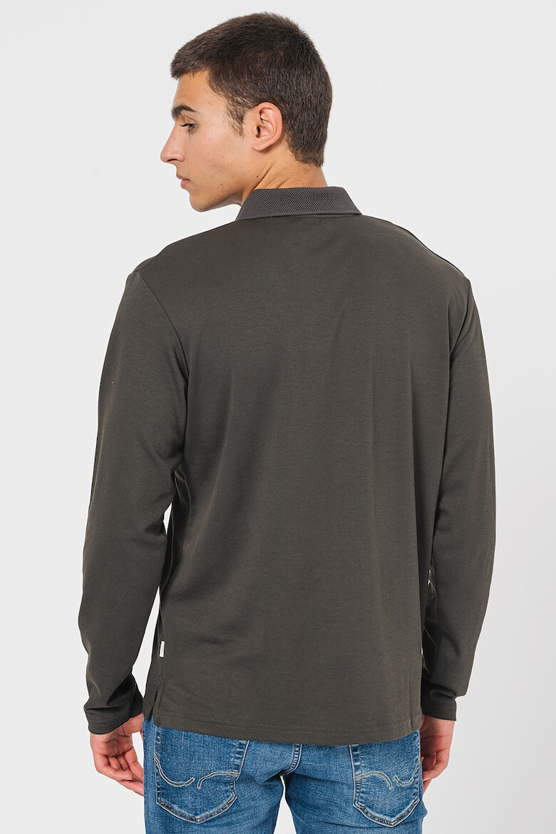 Jack & Jones Bluza polo din amestec de bumbac organic - Pled.ro