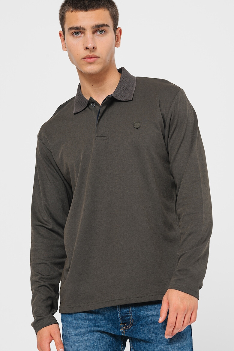 Jack & Jones Bluza polo din amestec de bumbac organic - Pled.ro