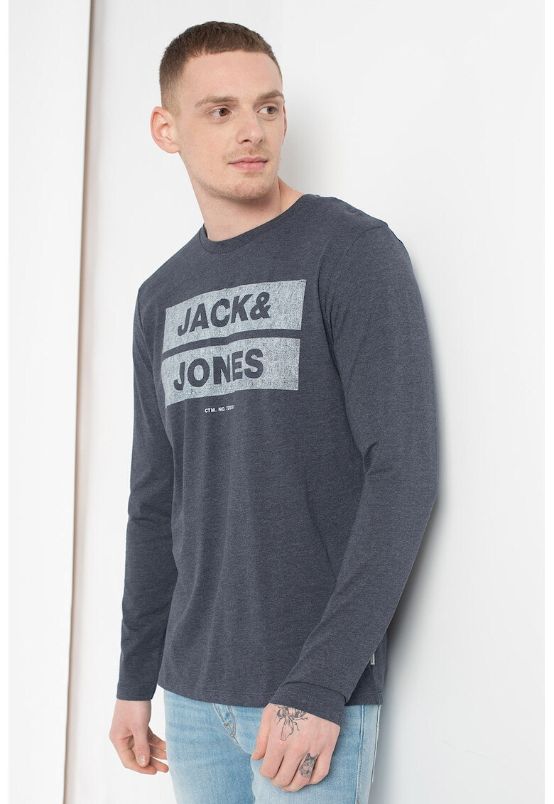 Jack&Jones Bluza regular fit din denim cu decolteu la baza gatului - Pled.ro