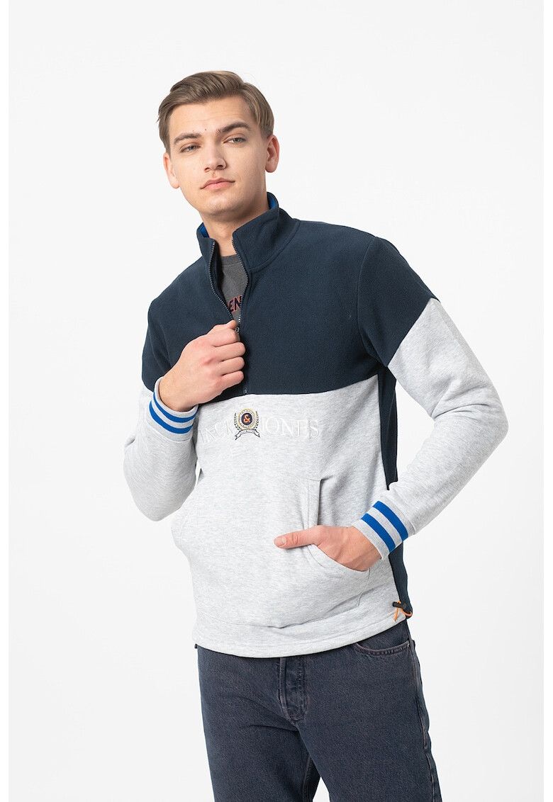 Jack&Jones Bluza sport cu fermoar scurt Chester - Pled.ro