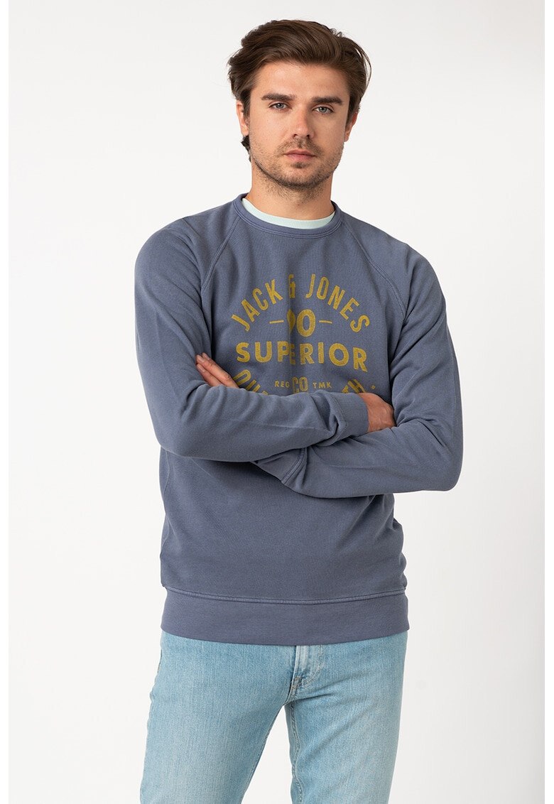 Jack&Jones Bluza sport cu imprimeu logo e - Pled.ro