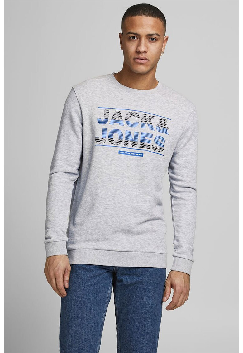 Jack&Jones Bluza sport cu imprimeu logo Mount - Pled.ro