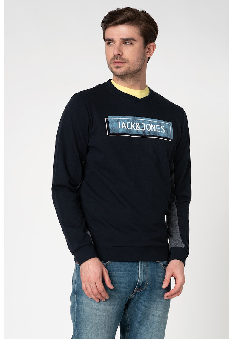 Jack&Jones Bluza sport cu imprimeu logo Trey - Pled.ro