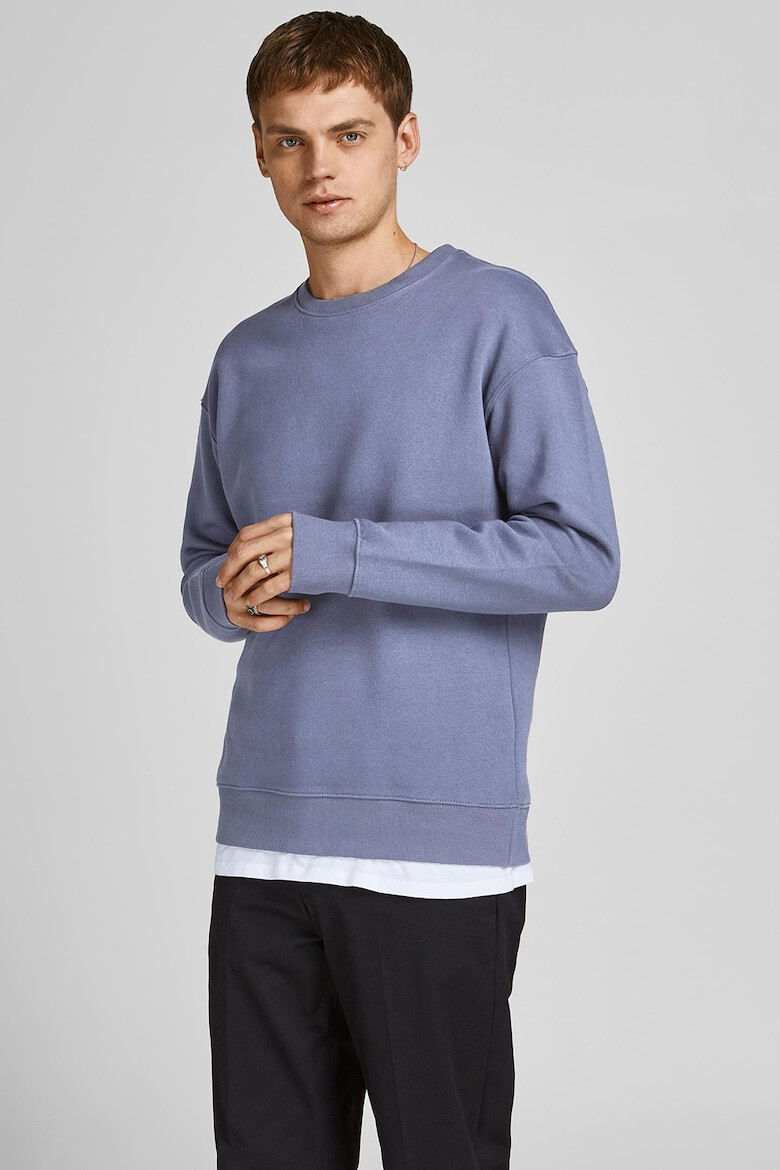 Jack & Jones Bluza sport regular fit cu maneci cazute - Pled.ro