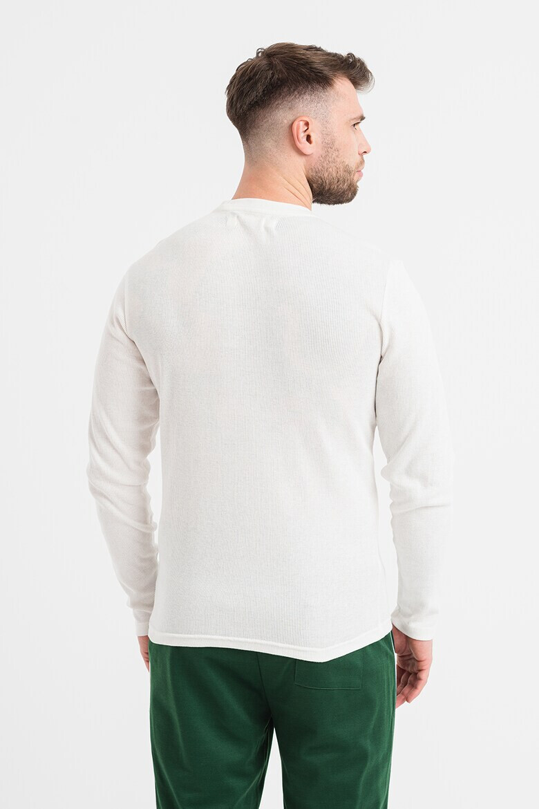 Jack&Jones Jack & Jones Bluza striata cu fenta cu nasturi Henley - Pled.ro