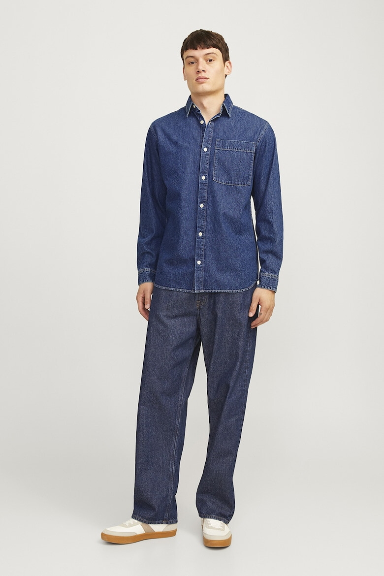 Jack & Jones Camasa cambrata din denim - Pled.ro