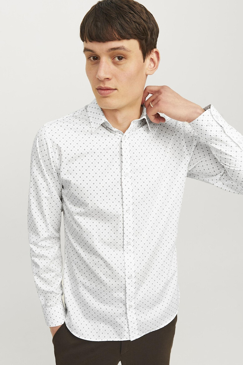 Jack & Jones Camasa cu imprimeu geometric - Pled.ro