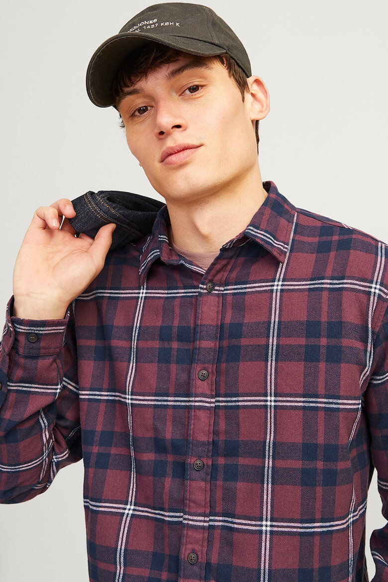 Jack & Jones Camasa din amestec de bumbac - Pled.ro