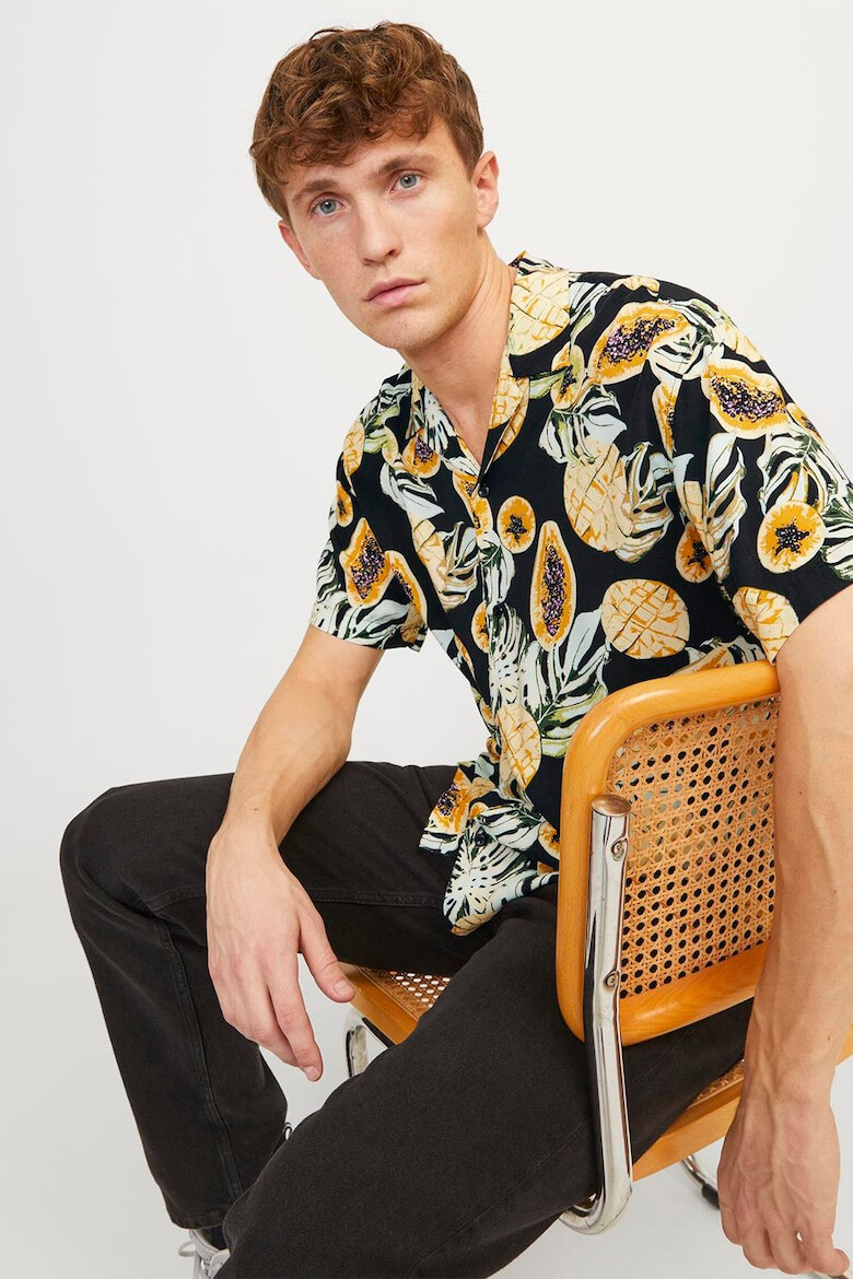 Jack & Jones Camasa hawaiana relaxed fit - Pled.ro