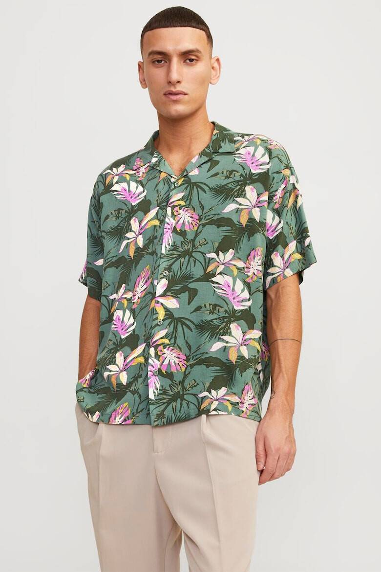 Jack & Jones Camasa hawaiana relaxed fit - Pled.ro