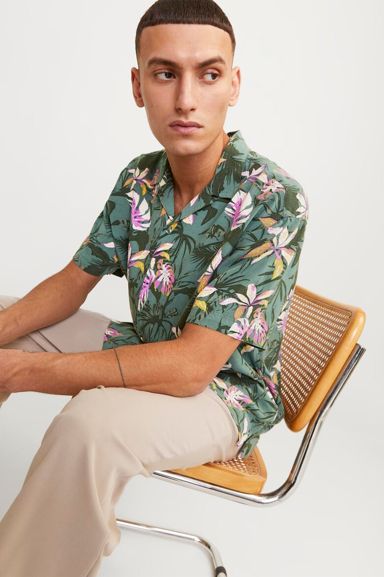 Jack & Jones Camasa hawaiana relaxed fit - Pled.ro