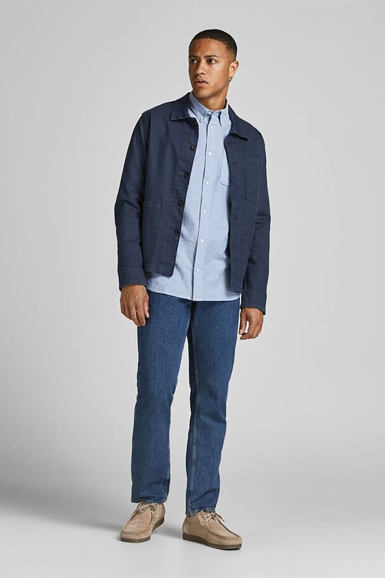 Jack & Jones Camasa slim fit din amestec de bumbac organic - Pled.ro