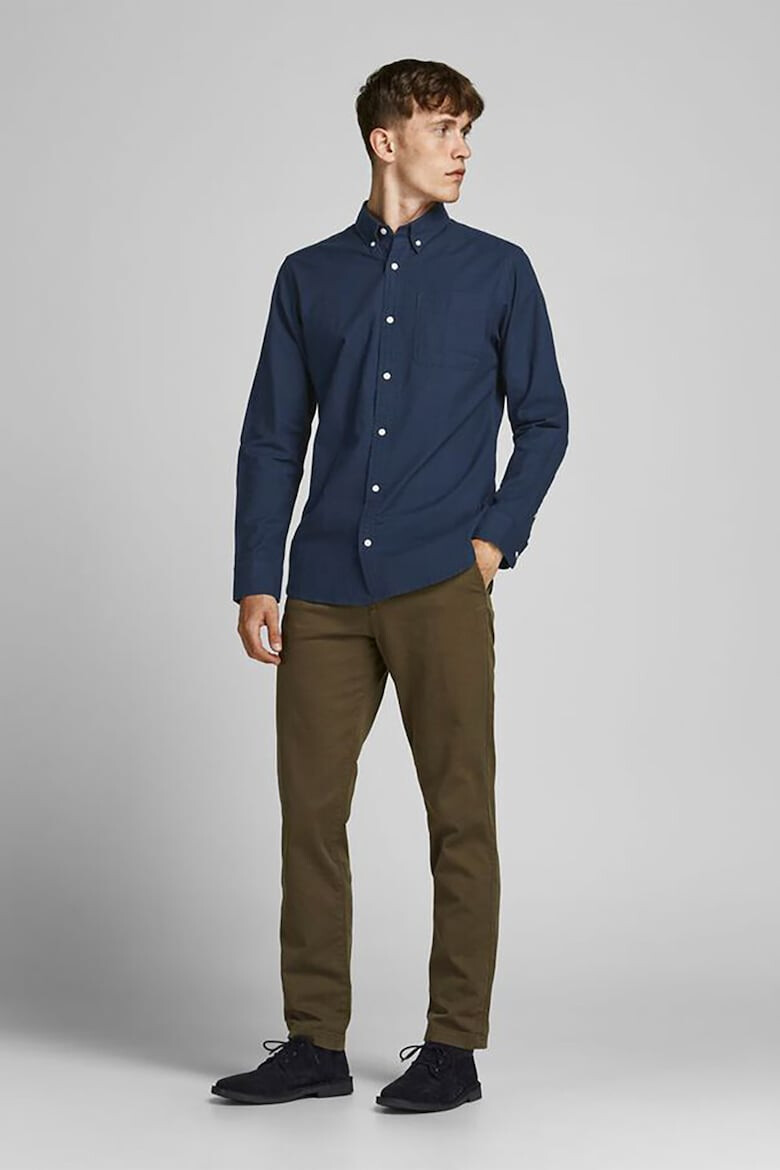 Jack & Jones Camasa slim fit din amestec de bumbac organic - Pled.ro