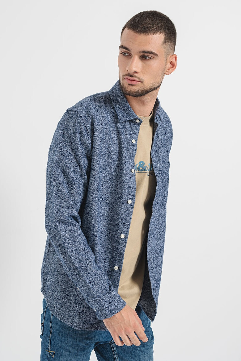 Jack & Jones Camasa uni de bumbac - Pled.ro