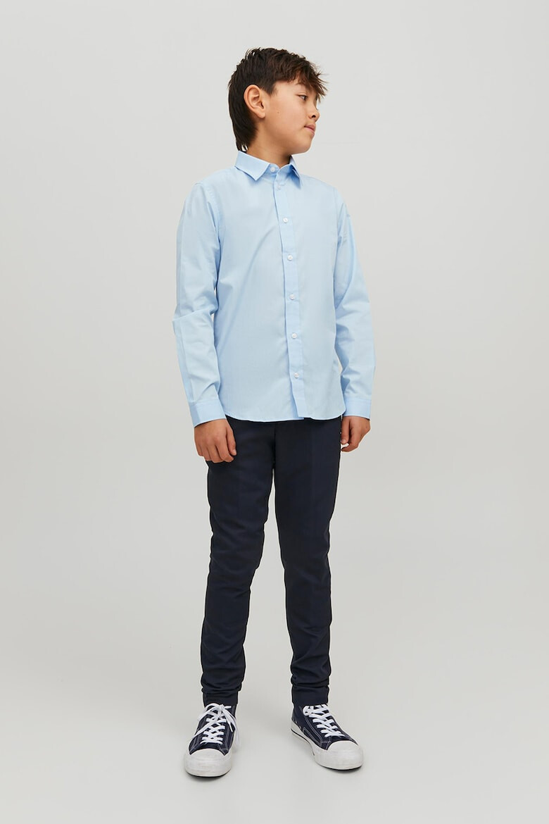 Jack & Jones Camasa uni din amestec de bumbac - Pled.ro