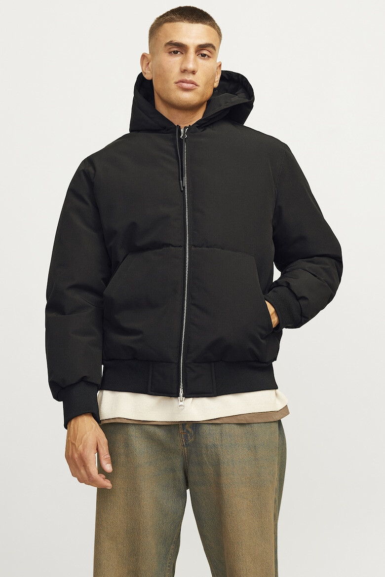 Jack & Jones Geaca bomber cu gluga - Pled.ro